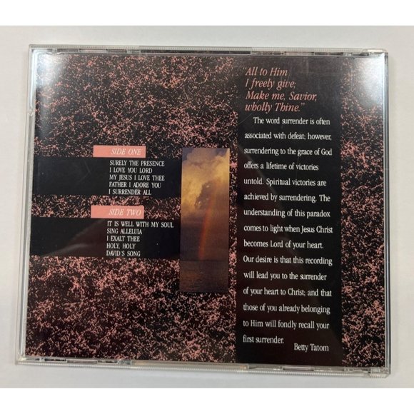 Greg Buchanan Surrender CD 1991 Praise Worship - Picture 2 of 5